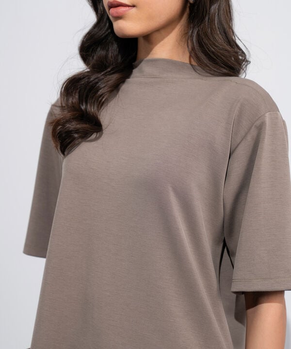 Softlux Slash Neck T-Shirt