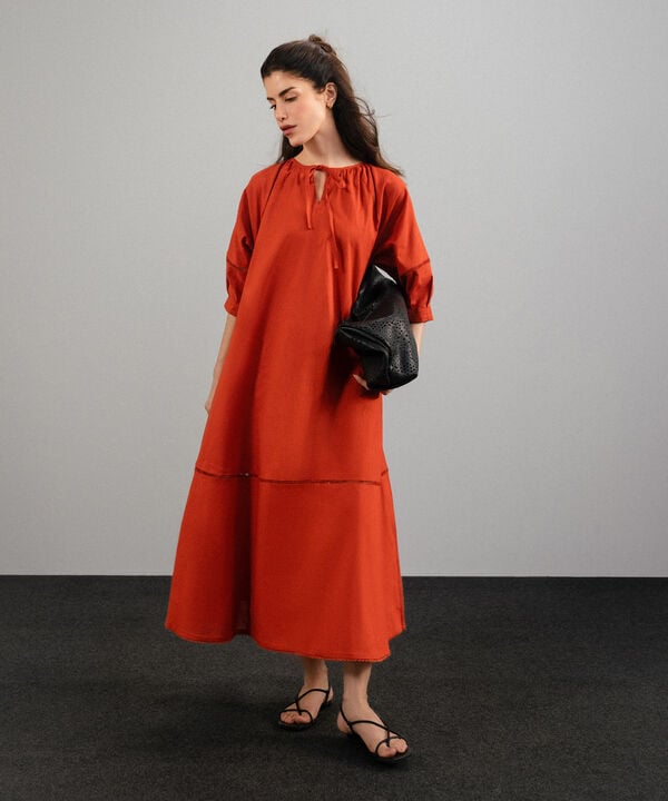 Voluminous Maxi Dress
