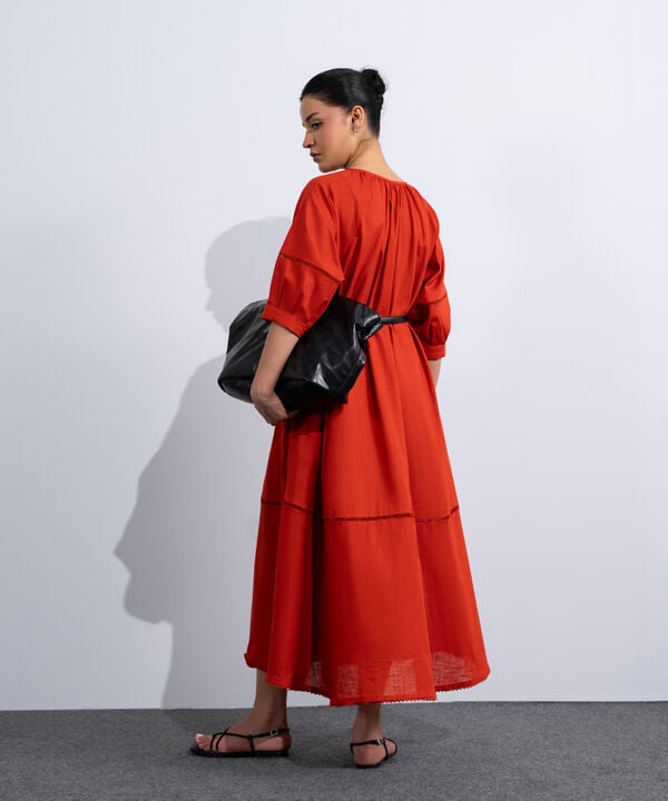 Voluminous Maxi Dress