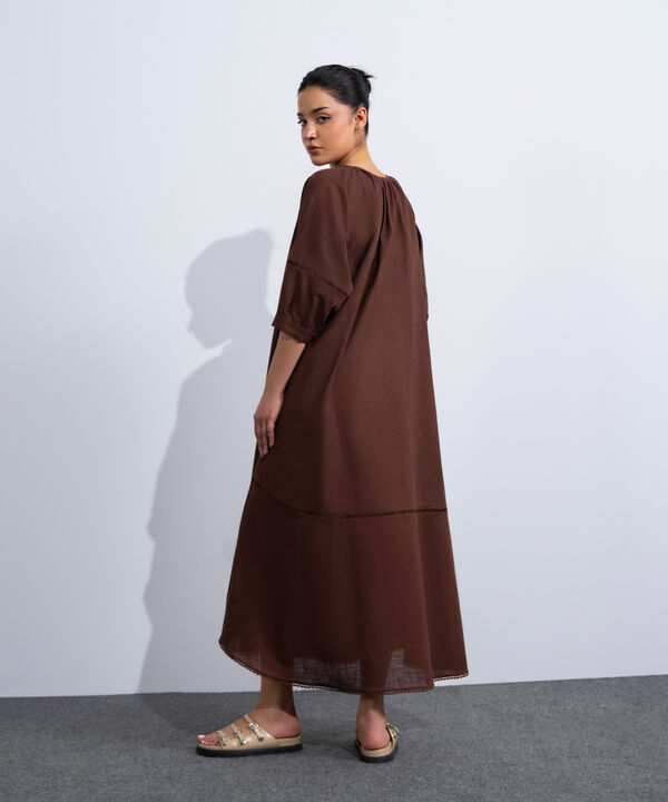 Voluminous Maxi Dress