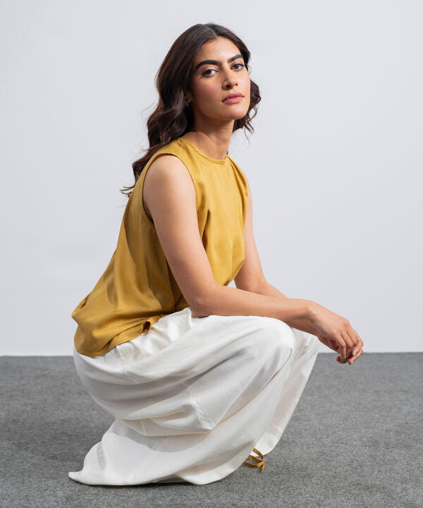 Linen Blend Top