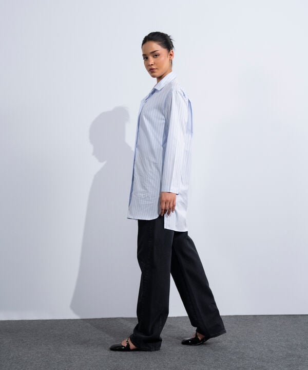 Long Button Through Shirt