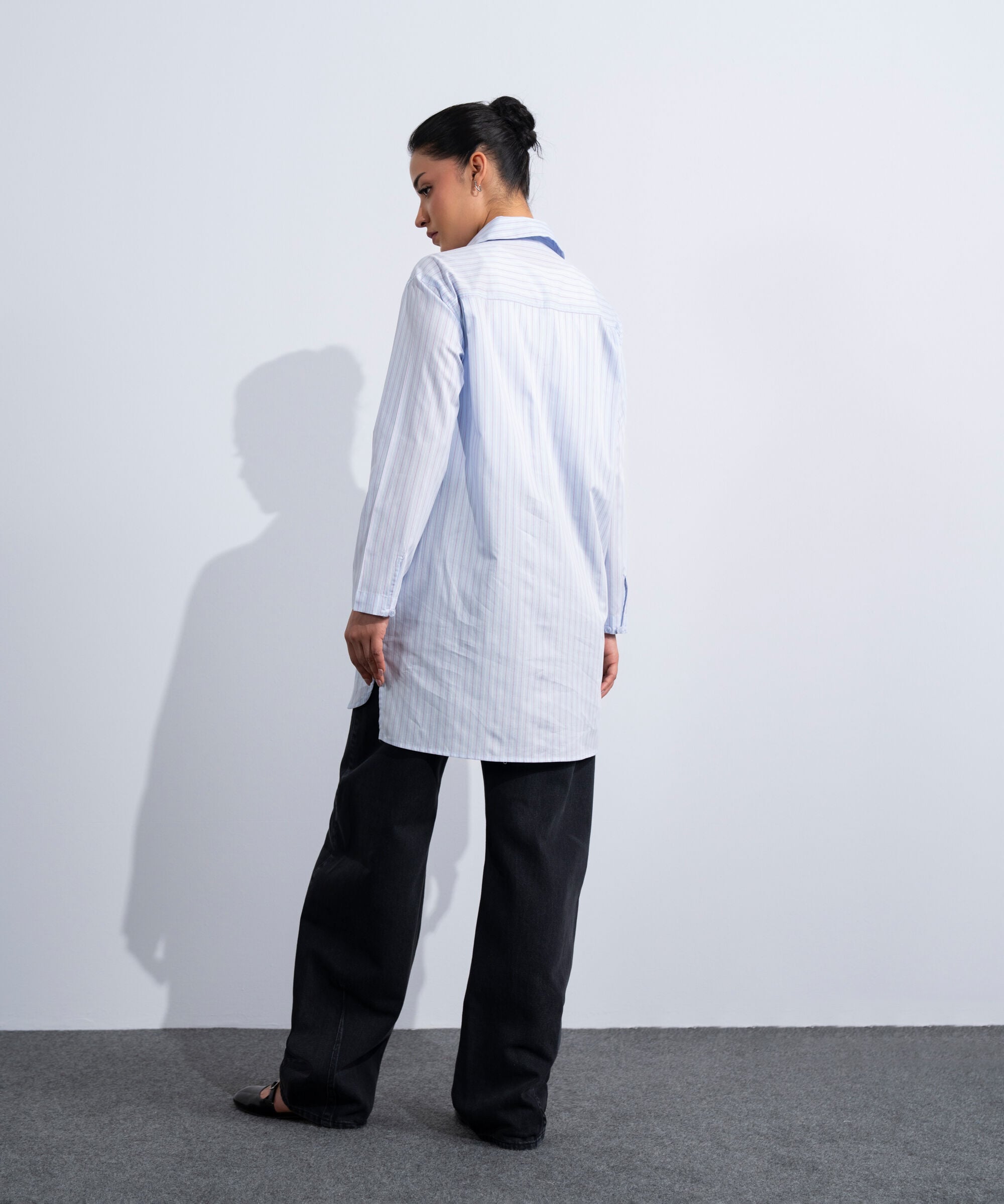 Long Button Through Shirt