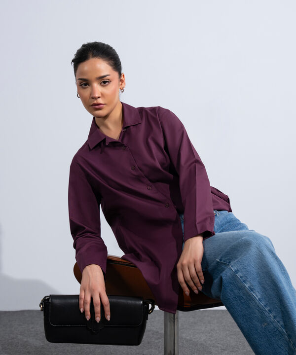 Long Button Through Shirt