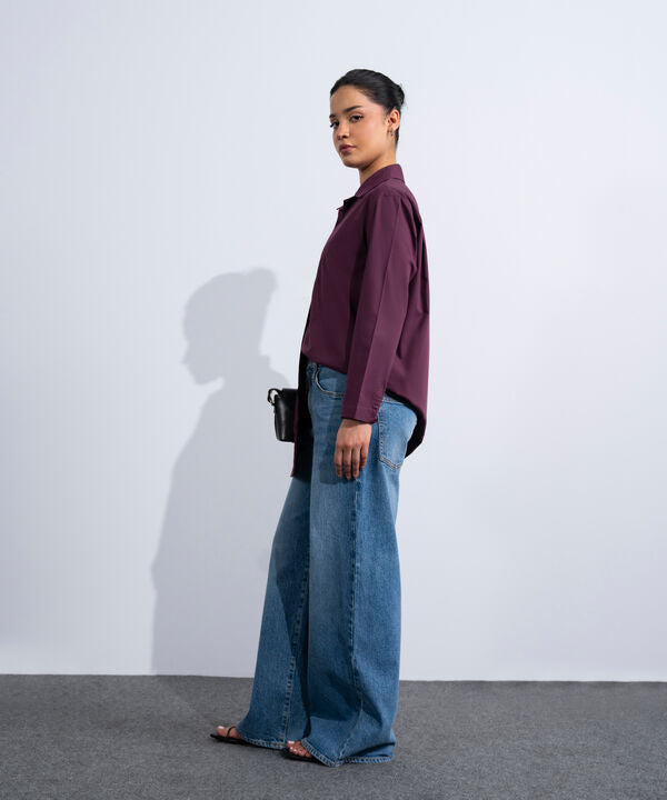 Long Button Through Shirt