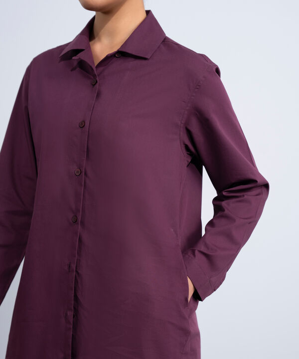 Long Button Through Shirt
