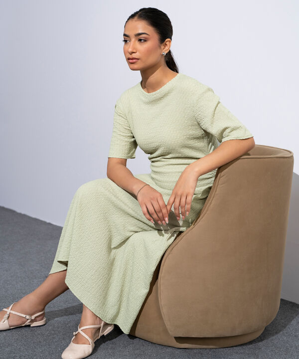 Cinched Waist  Dress