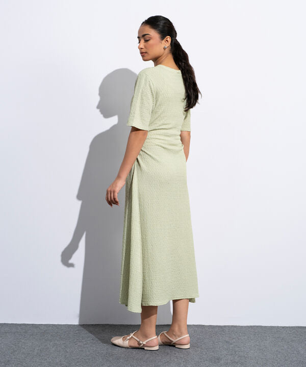 Cinched Waist  Dress