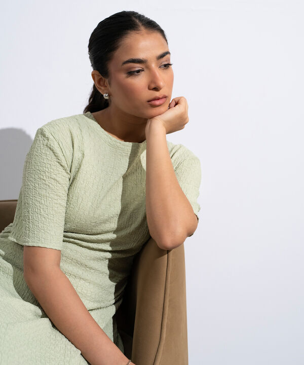 Cinched Waist  Dress