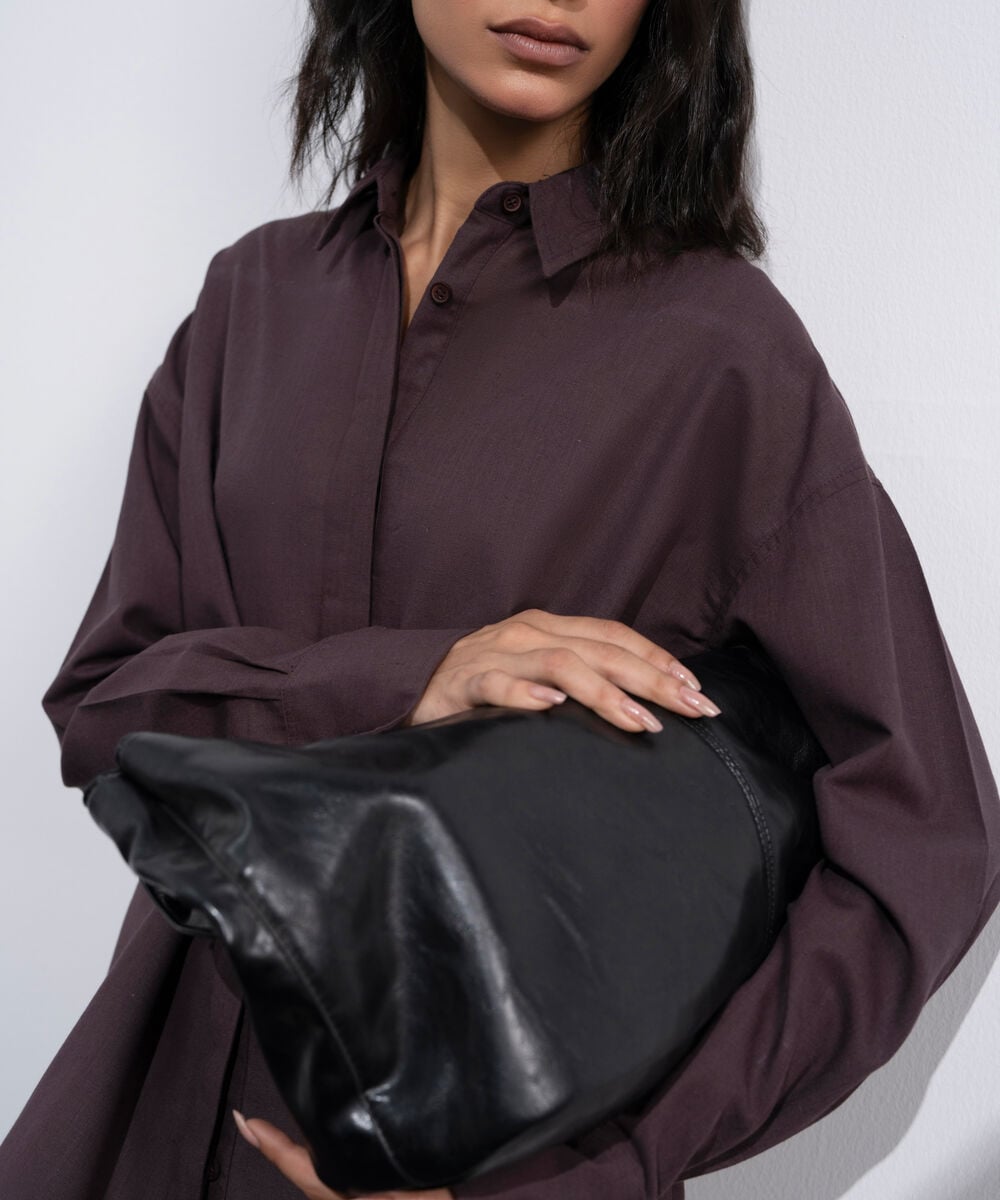 Button-Through Linen Blend Shirt WTOPV0726030