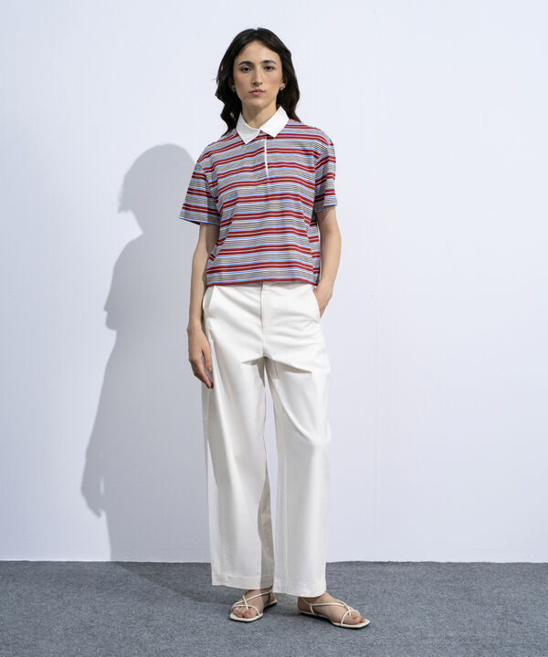 Striped Rugby T-Shirt
