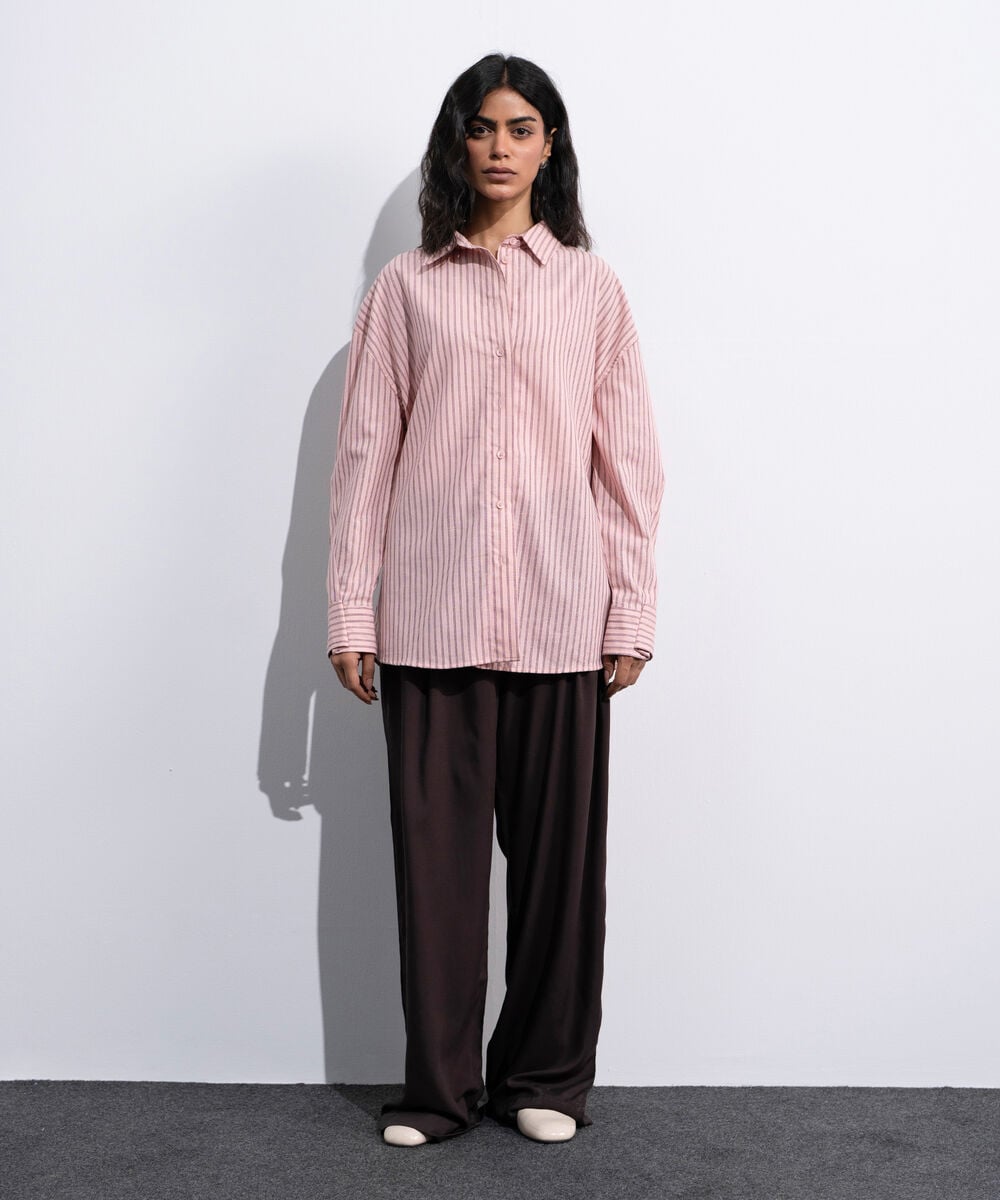 Cinched Waist Shirt WTOPV0726055