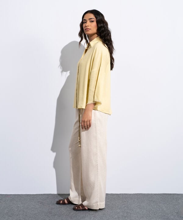 Linen Blend Top