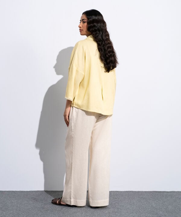 Linen Blend Top