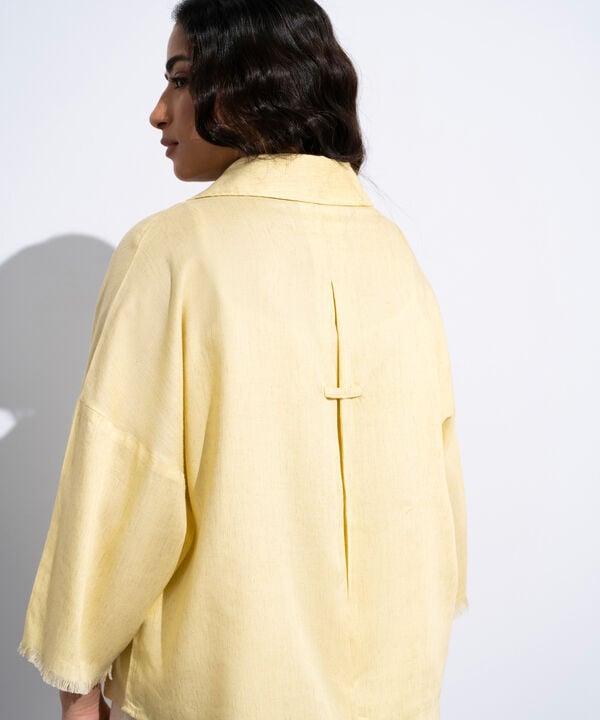 Linen Blend Top