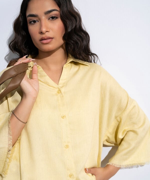 Linen Blend Top