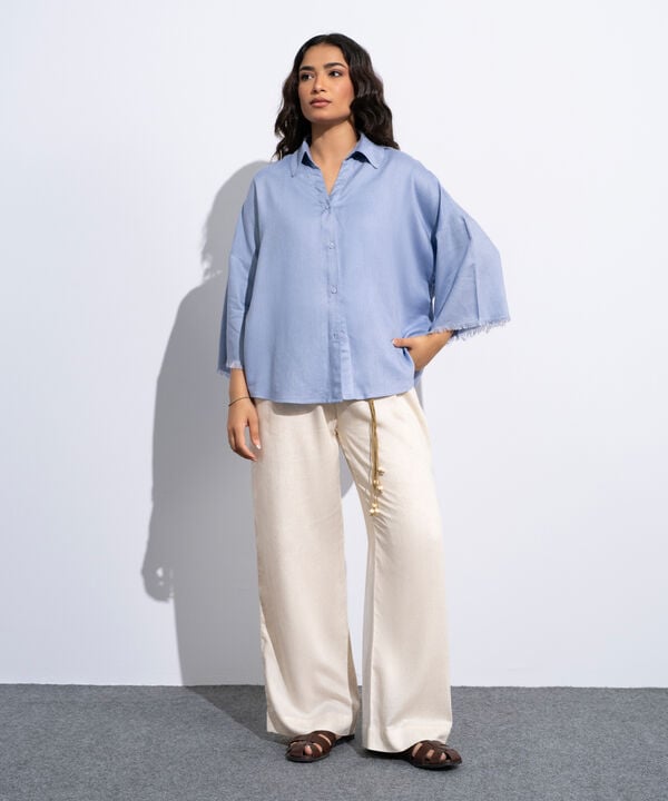 Linen Blend Top