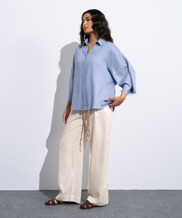 Linen Blend Top