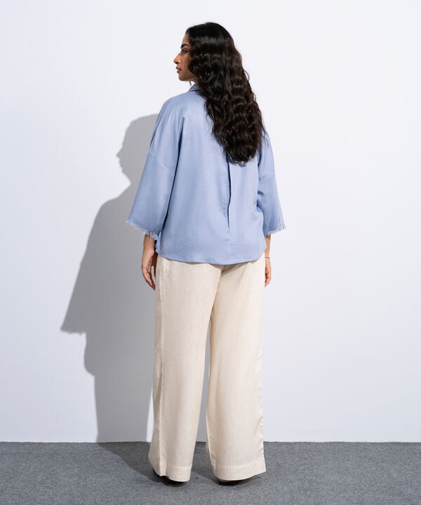 Linen Blend Top