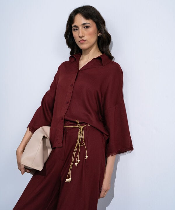 Linen Blend Top