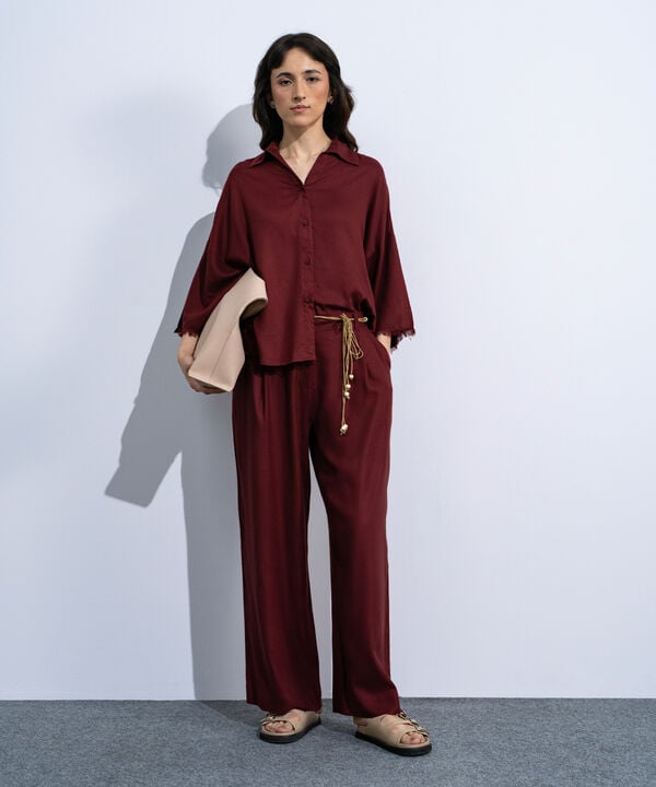 Linen Blend Top