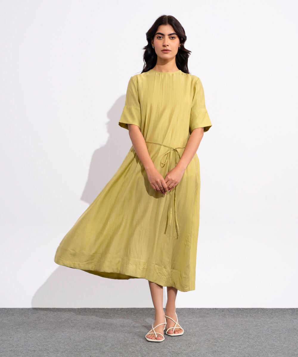Textured Maxi Dress WTOPV0826001