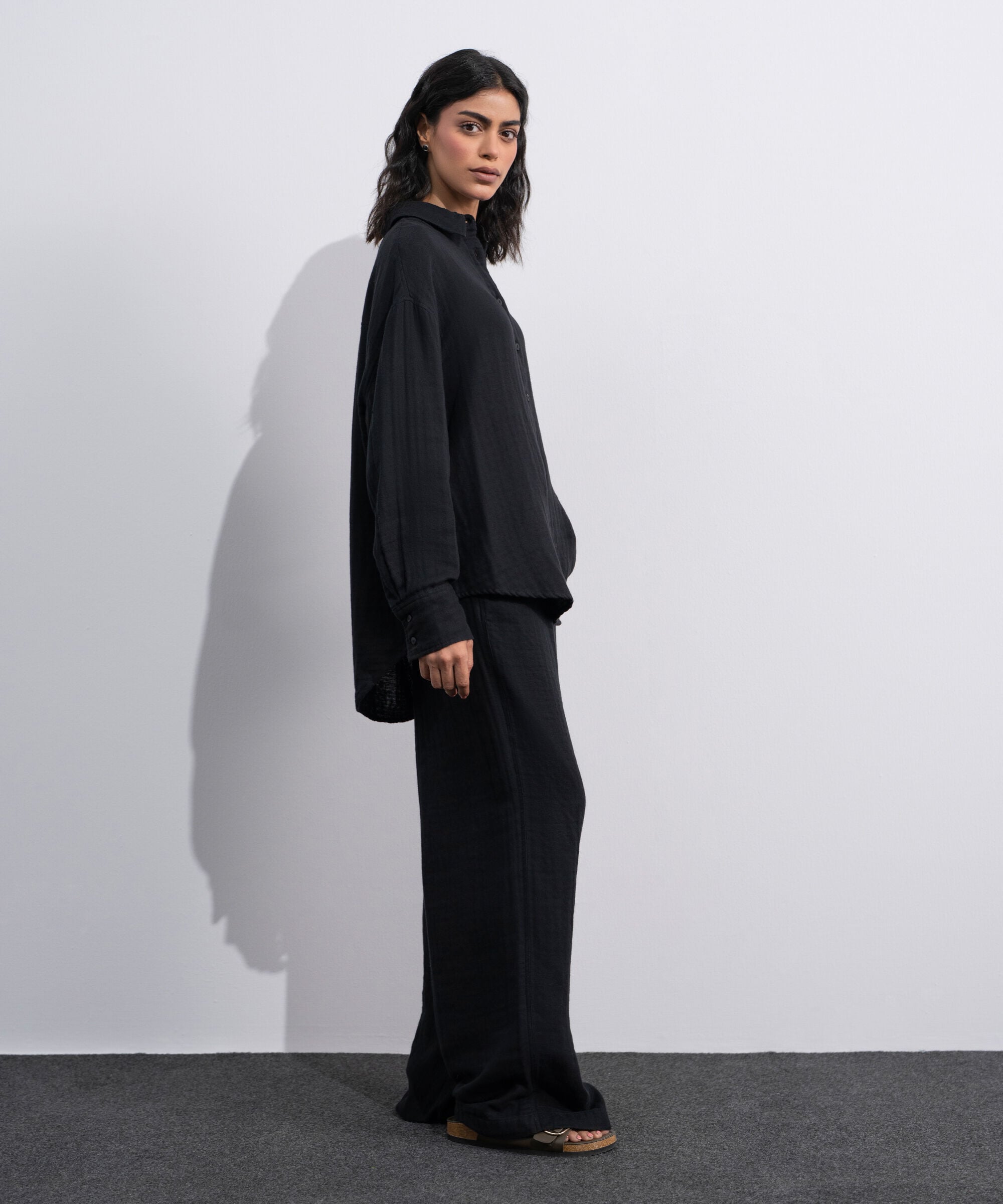 Loose-Fit Muslin Shirt WTOPV0826005