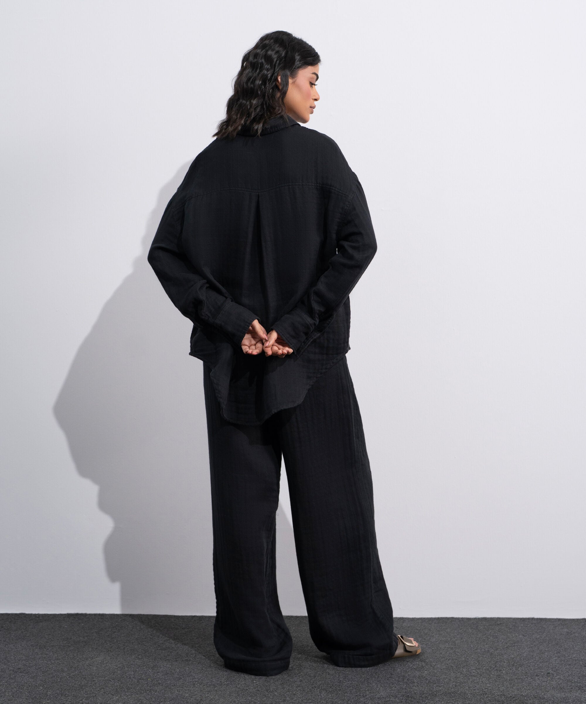 Loose-Fit Muslin Shirt WTOPV0826005