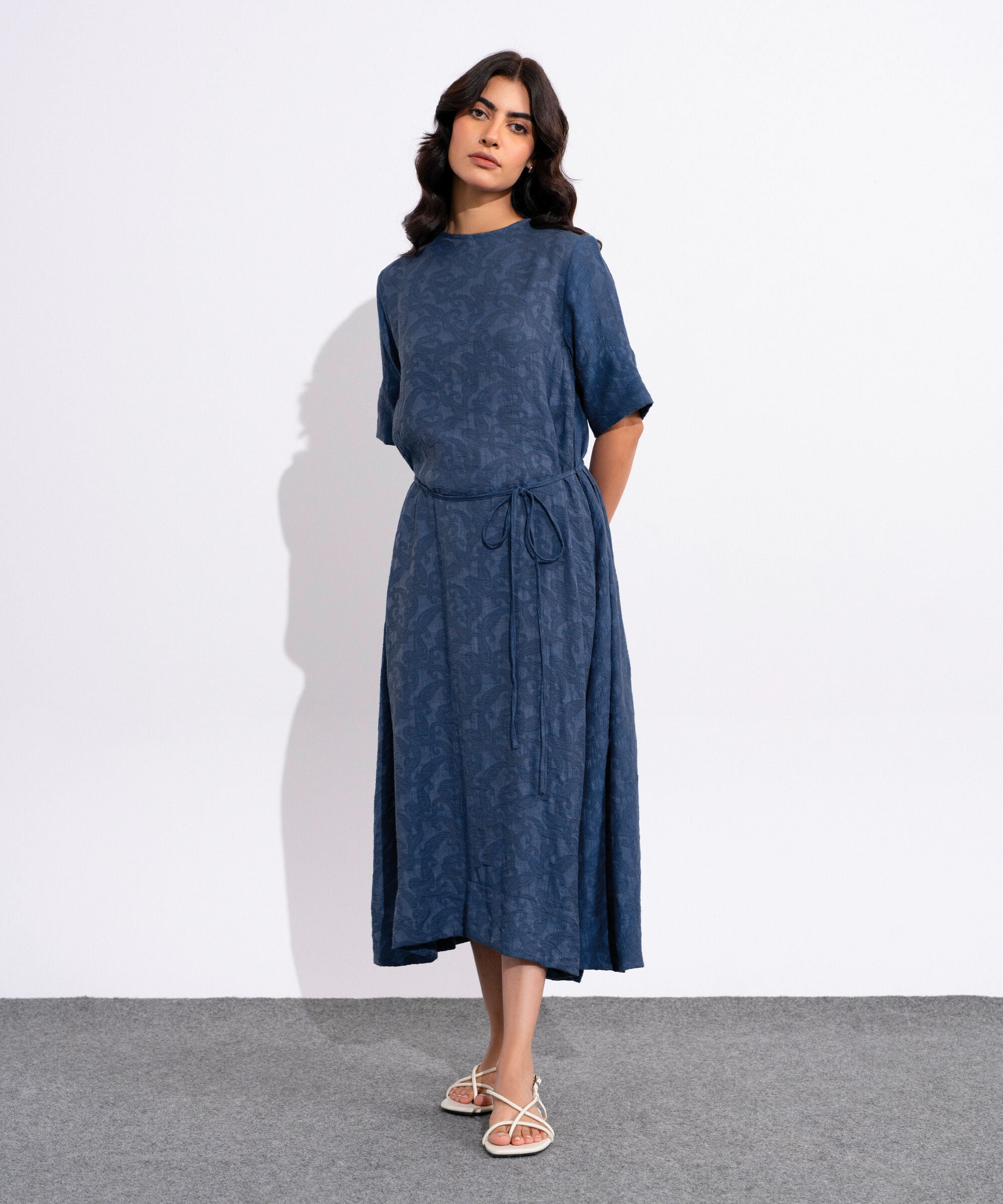 Textured Maxi Dress WTOPV0826009