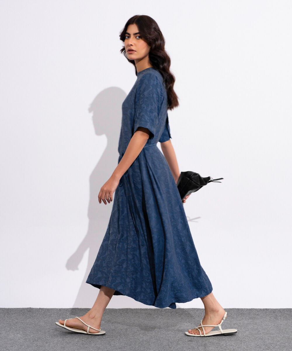 Textured Maxi Dress WTOPV0826009