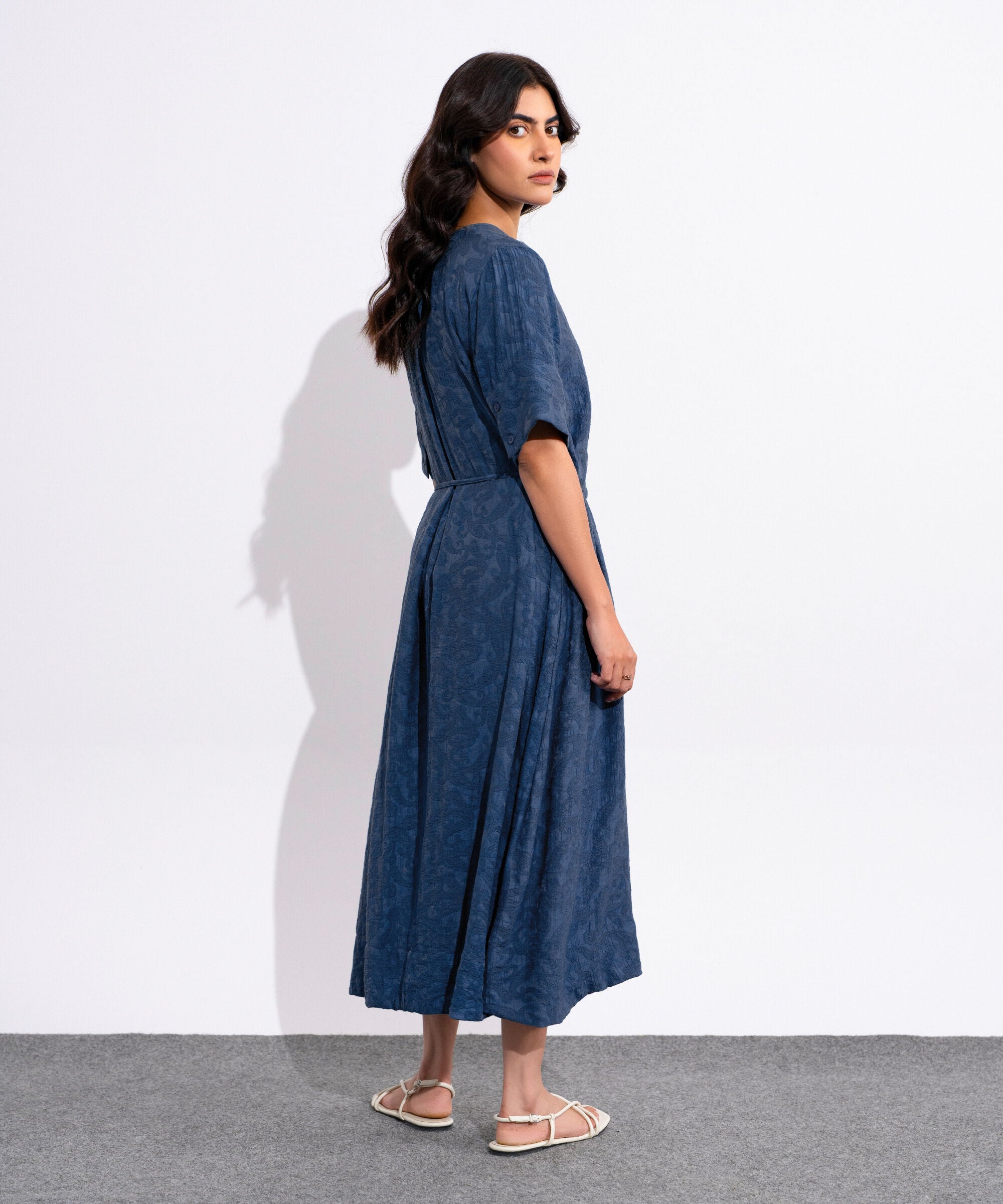Textured Maxi Dress WTOPV0826009