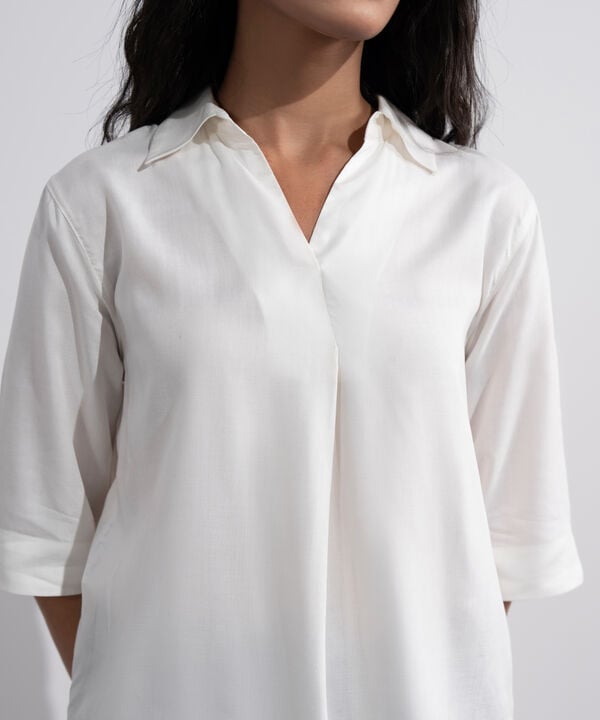 V-Neck Flowy Top