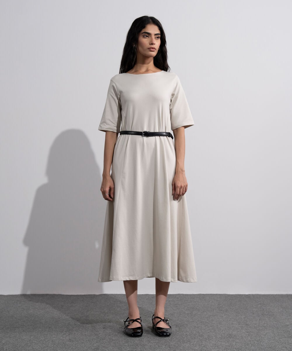 Panelled Midi Dress WTOPV0826040