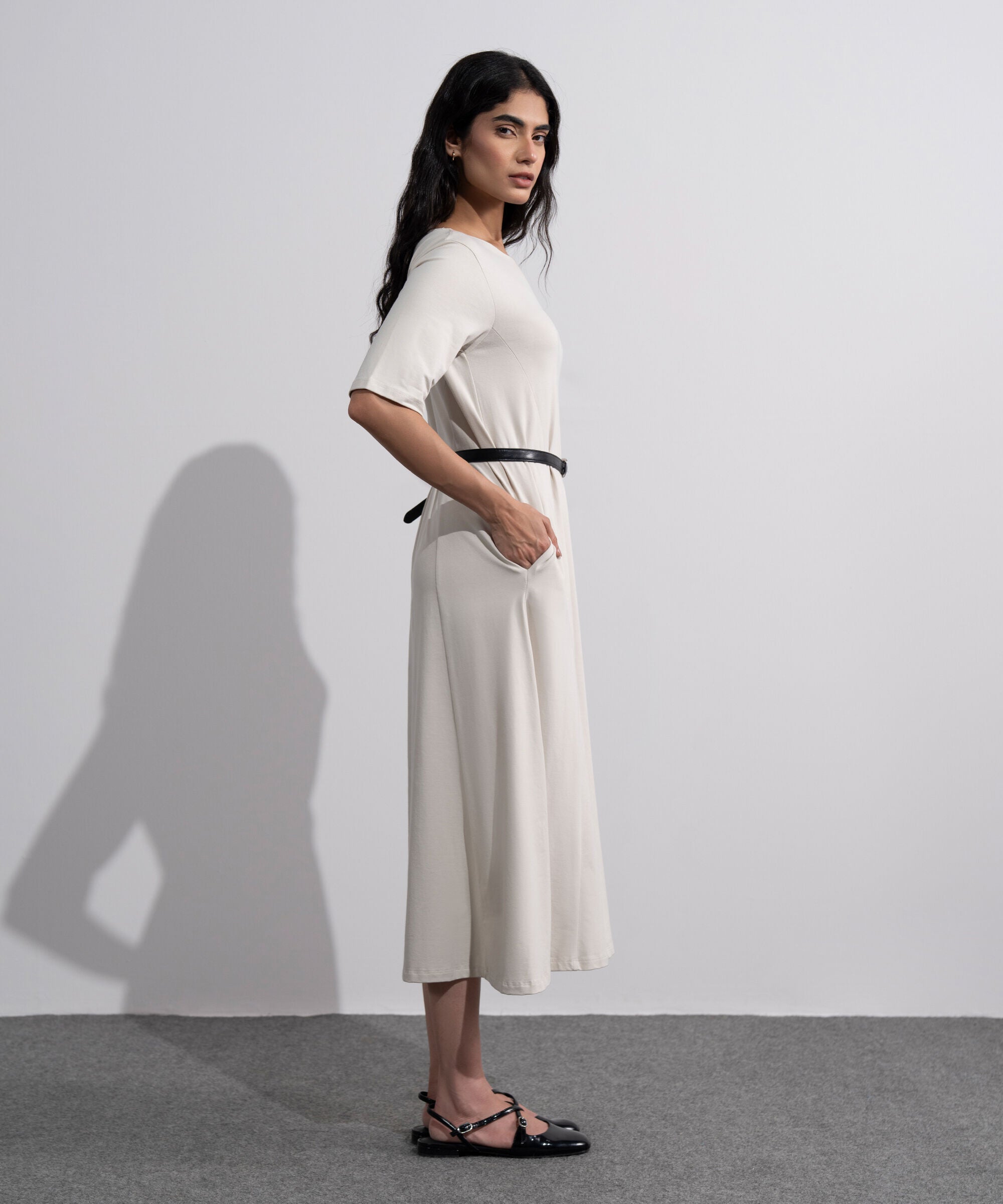 Panelled Midi Dress WTOPV0826040