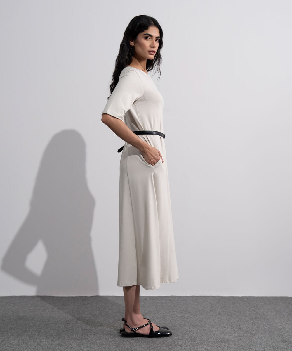 Panelled Midi Dress WTOPV0826040