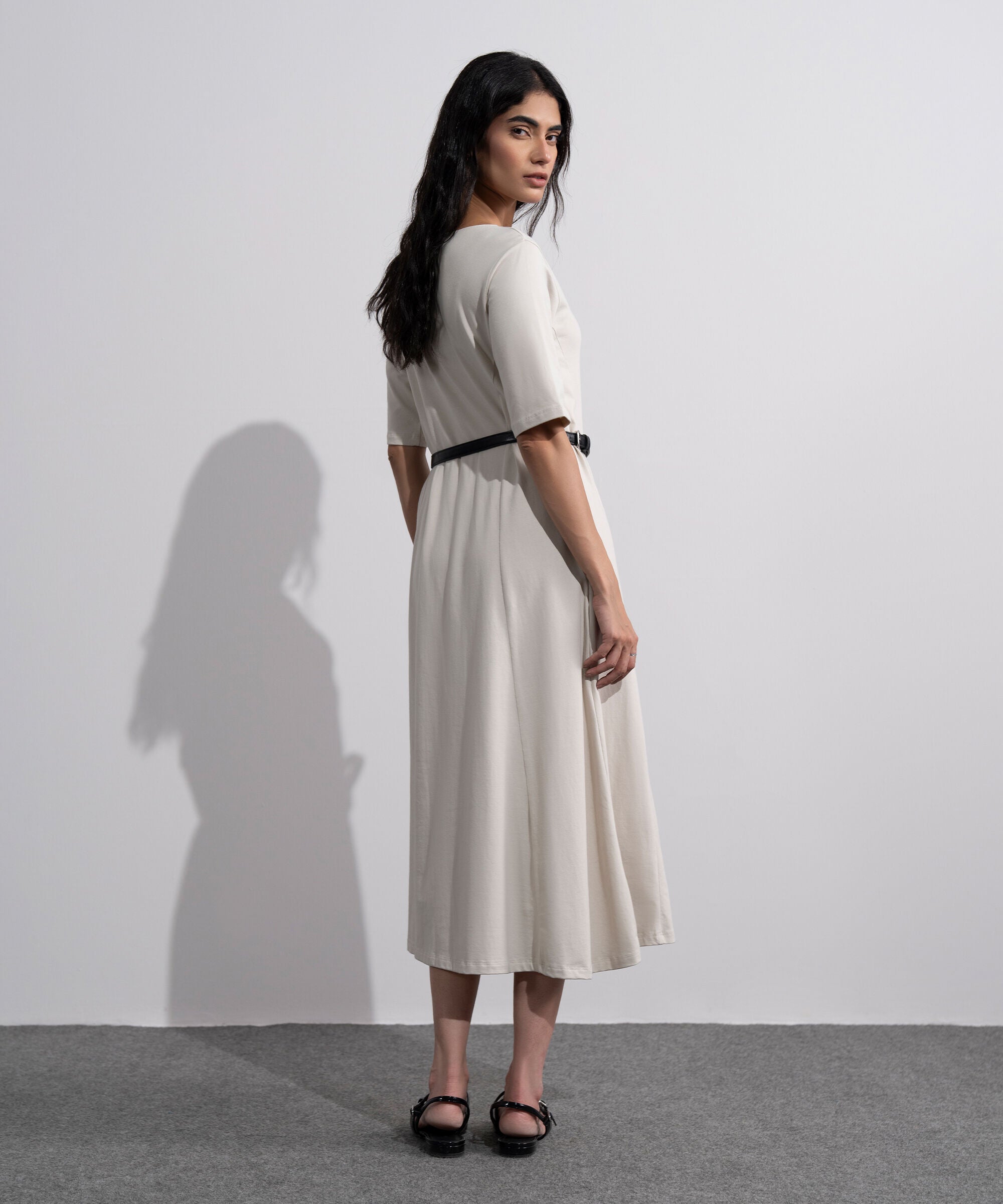 Panelled Midi Dress WTOPV0826040