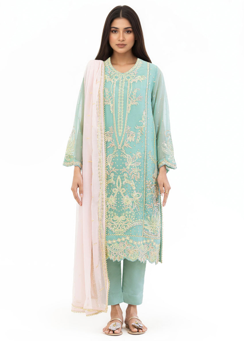 Sage-Chiffon-3 Piece (WU25FE3017P)