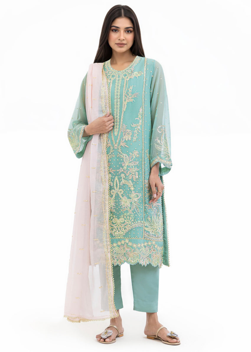 Sage-Chiffon-3 Piece (WU25FE3017P)