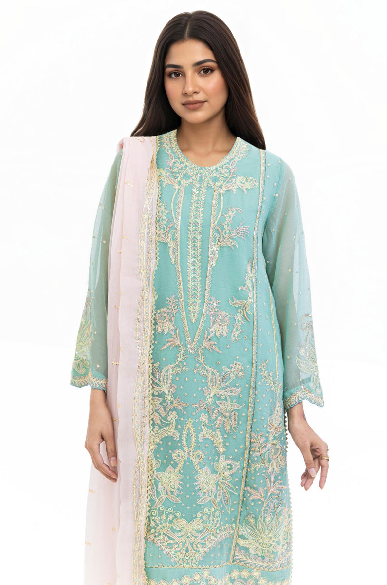 Sage-Chiffon-3 Piece (WU25FE3017P)