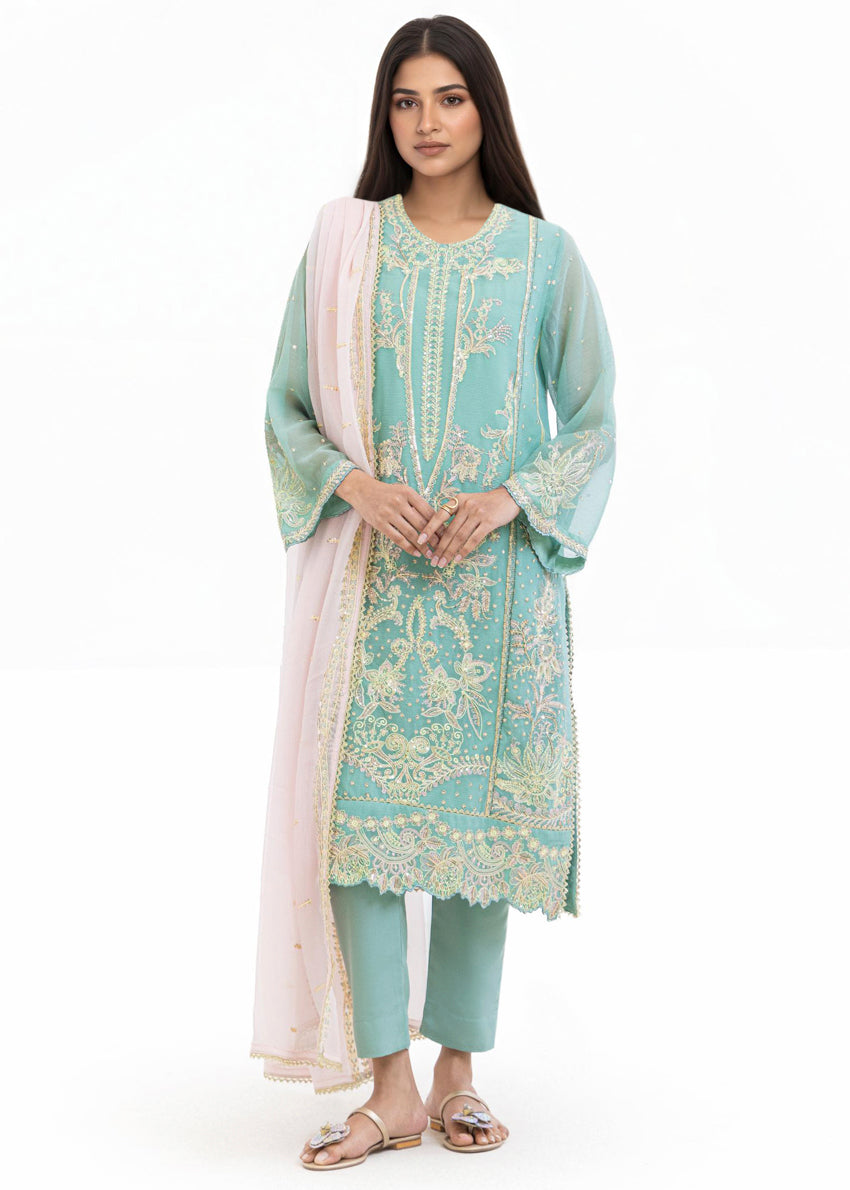 Sage-Chiffon-3 Piece (WU25FE3017P)
