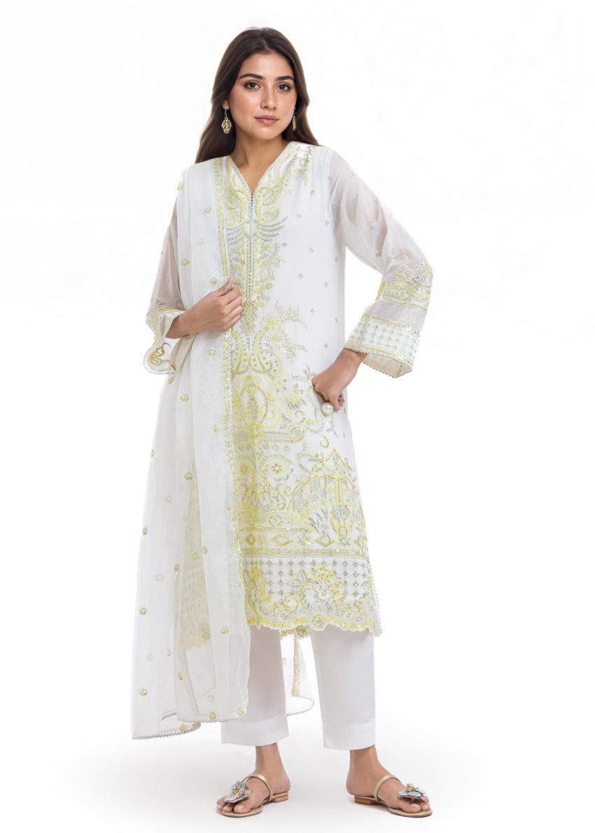 White-Chiffon-3 Piece (WU25FE3039P)