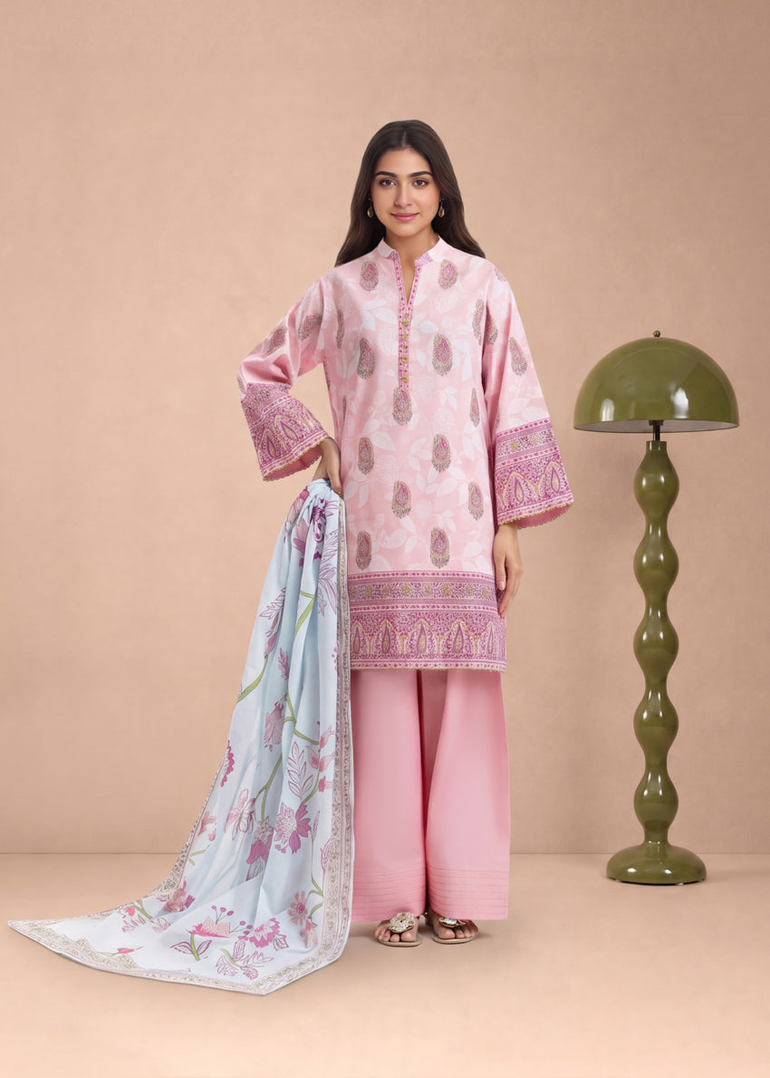 Blush Paisley - 3 Pc (WU3PPBS26LI1F16)