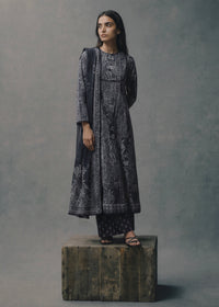 Grey-Digital Printed Lawn-3 Piece (WU3PPBS26LI4M7)