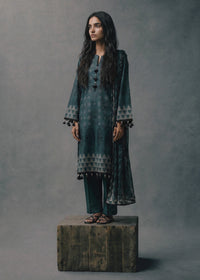 Green-Digital Printed Lawn-3 Piece (WU3PPBS26LI5J48)