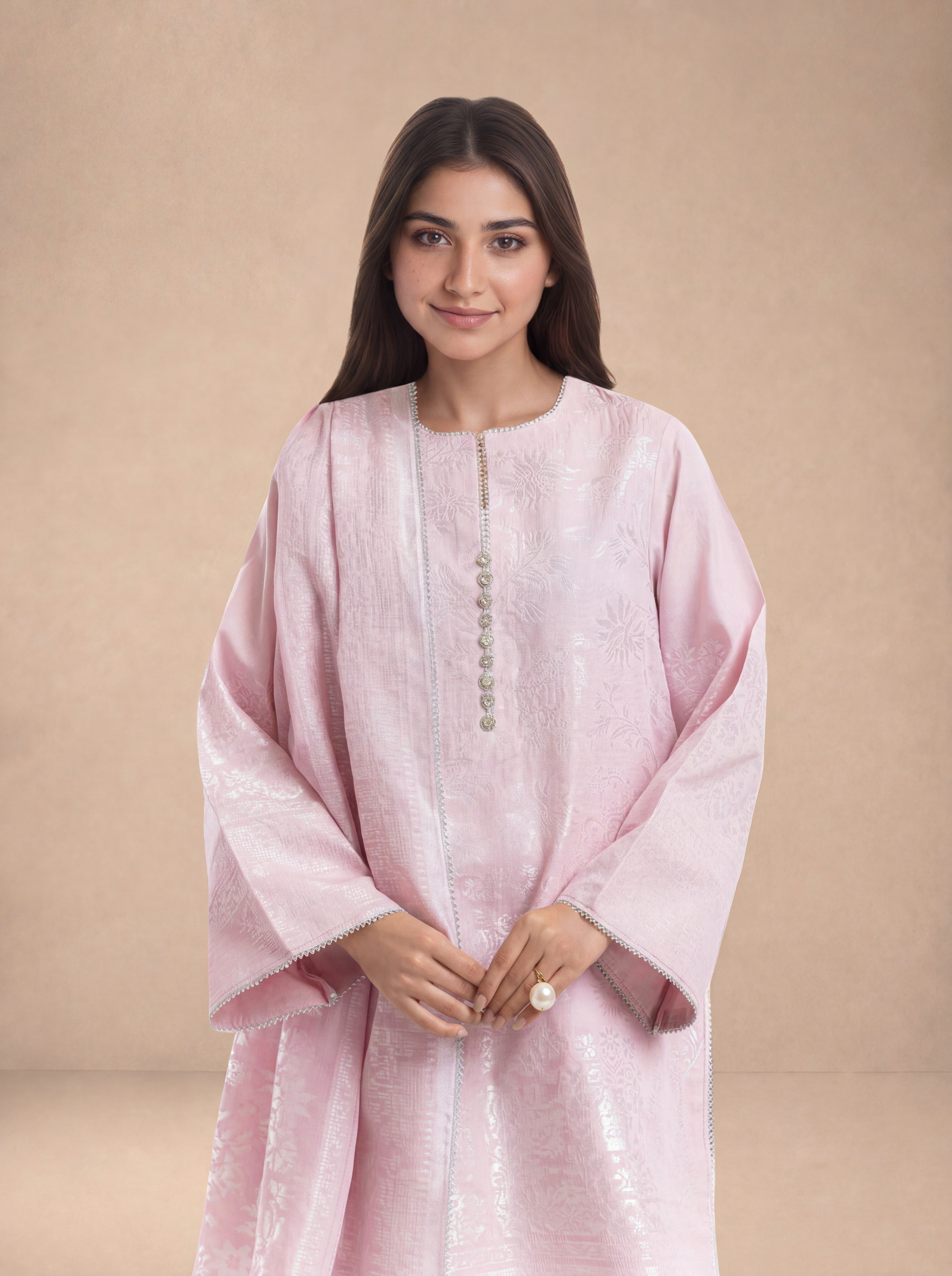 Pink-Jacquard-3 Piece (WU3PSBS26K2M18)