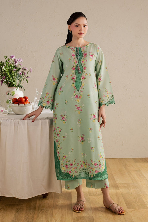 Wally 2Pc - Printed Lawn Dress