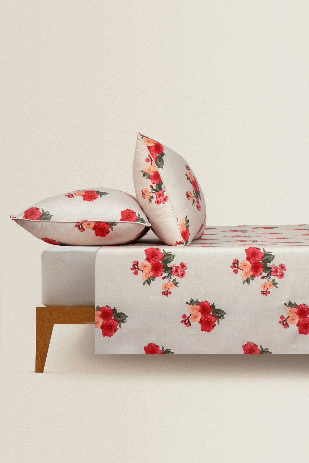 Water Blossom T-200 Bed Sheet Set