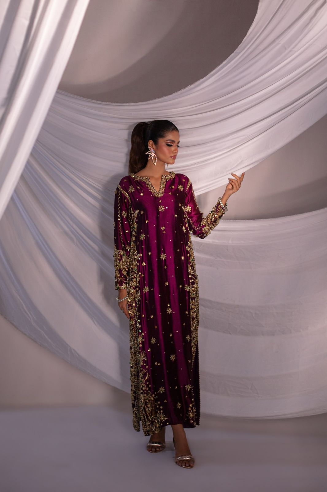 Expressive Magenta Style — Mairaz Magenta Three-Piece Suit