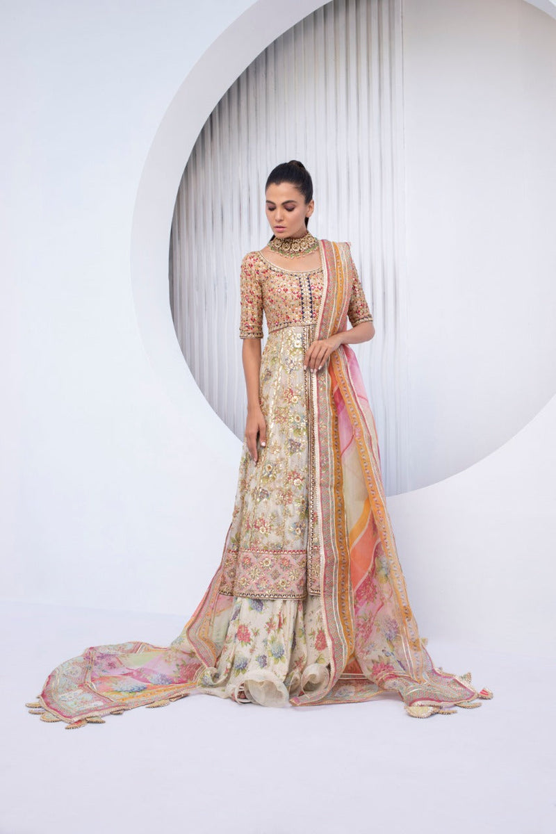 Creme Khaddi Silk