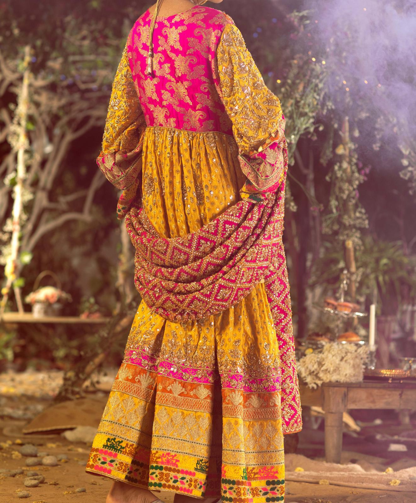 Traditional Pathani Bridal Shawl